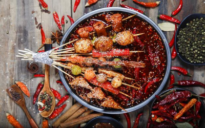 重慶正宗串串香底料的別樣吃法，真的太爽了！